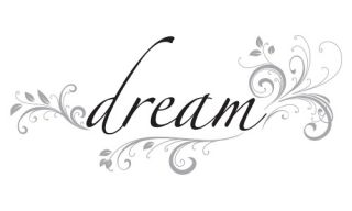 Dream Phrases Wall Art Kit   Wall Decals