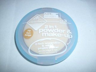Manhattan Clearface 2 in 1 Powder & Make Up Nr. 79 sun beige Hilft gegen Pickel, Hautunreinheiten und verbessert das Hautbild. Inhalt 11g Die rechte Kante ist etwas gebrochen. Sieht nicht so sch�n aus. Deshalb wurde der Preis reduziert. Parfümer