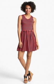 French Connection Martha Stripe Fit & Flare Dress