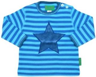 Cup Cake aus D�nemark/ Baby Boys Top Langarm Shirt geringelt blau C   1022   MID Gr.86 Bekleidung