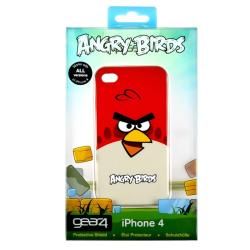 Angry Birds Case/ LCD Protector/ Headset/ Charger for Apple iPhone 4 Eforcity Cases & Holders