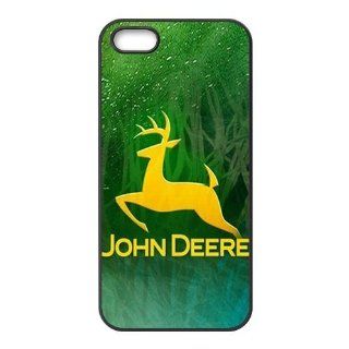 Treasure Design USA John Deere Company Logo APPLE IPHONE 5 Best Rubber Cover Case Cell Phones & Accessories