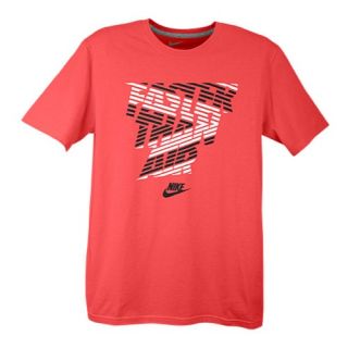 Nike Graphic T Shirt   Mens   Casual   Clothing   Fusion Red/Black/White
