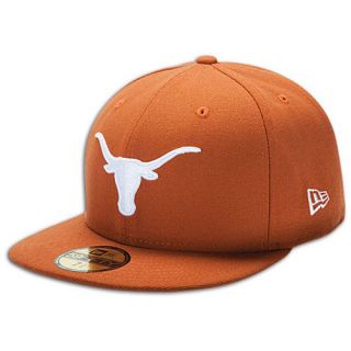 New Era 59Fifty College Cap   Mens   Basketball   Accessories   Texas Longhorns   Dark Orange