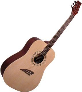 NEW PRO QUALITY SOLID TOP GOLD SERIES ACOUSTIC GUITAR Musical Instruments