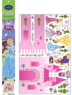 Lets Party By Hallmark Disney Princess Castle Removable Wall Decorations 