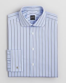 Ike Behar Texture Stripe Grand Dress Shirt   Classic Fit's