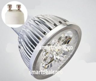 Smartdealspro 6 Pack 3*1W GU10 2800 3200K Warm White 85V 265V LED Light Bulb Spot light Lamps with Free Cable Tie
