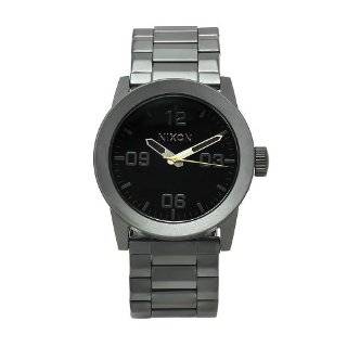 Nixon Men's A276 680 Stainless Steel Analog Grey Dial Watch Watches