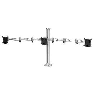 Cotytech Triple Monitor Desk Mount with Triple Arm and Grommet Base (DM T1A3 G)