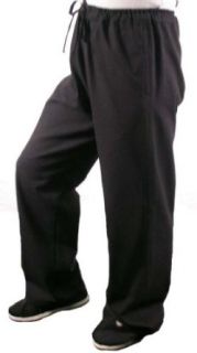 100% Cotton Black Kung Fu Martial Arts Tai Chi Pant Trousers XS XL or Tailor Custom Made Clothing