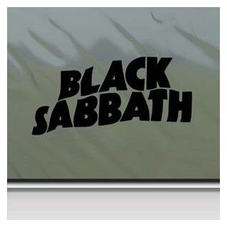 Black Sabbath Black Sticker Decal Ozzy Metal Band Black Car Window Wall Macbook Notebook Laptop Sticker Decal
