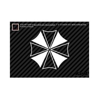 (2x) 5" Umbrella Corp Resident Evil #2 Logo Sticker Vinyl Decals Automotive