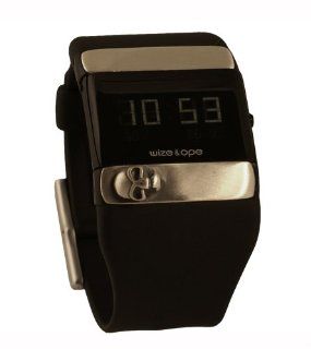Wize & Ope Unisex WO 125 "Material" Interchangeable Slide Digital Watch Watches