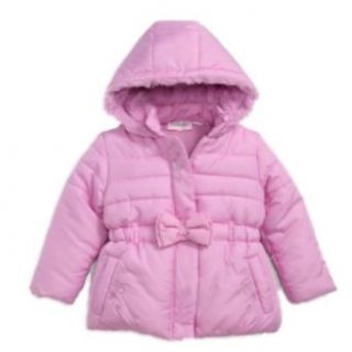 Pistachio Toddler Girls Pale Purple Pink Winter Coat Faux Fur Jacket Fleece Line Clothing