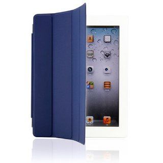 Gearonic PU Magnet Smart Slim Case Cover for iPad 2, Black/Blue (347LPUIB) Computers & Accessories