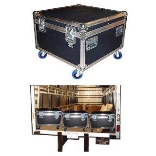 Cable Trunk 30" x 30" ATA Case   Heavy Duty 3/8" Ply w/Wheels   Standard High   Truck Pack Size Musical Instruments
