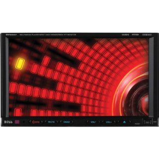 In Dash Motorized Double DIN DVD//CD/AM/FM Receiver with 7" Touch Screen Monitor  Vehicle Dvd Players 