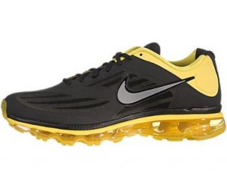 Nike Air Max Ultra Running Shoes (Black/Metallic Silver/Tr Yllw) 8.5 Shoes
