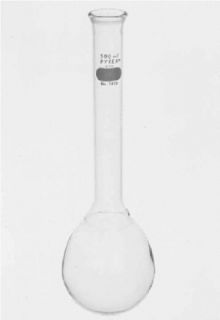 Corning 5420 800 Pyrex 800 ml Kjeldahl Flasks, Round Bottoms, Long Necks [case of 18]