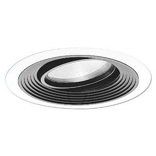 Halo Recessed 376P 6 Inch PAR30 Adjustable with Baffle Trim Ring, White   Close To Ceiling Light Fixtures  
