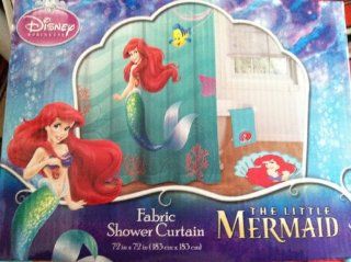 Disney The Little Mermaid Ariel fabric shower curtain Home & Kitchen