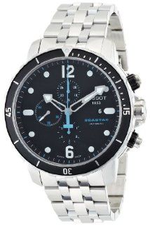 Tissot Men's T0664271105700 Seastar 1000 Black Chronograph Dial Watch Tissot Watches