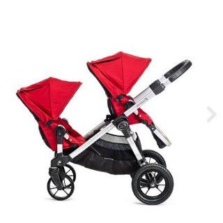 Baby Jogger 2014 City Select Stroller WITH Doubles Kit (Red) Baby