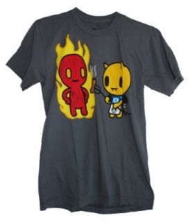tokidoki X Marvel Men Human Torch Storm T Shirt , S Clothing