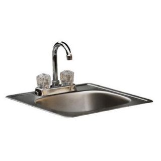 Bull Outdoor Products Stainless Steel Sink with Faucet