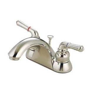 Elements of Design St. Charles Centerset Bathroom Faucet with Double