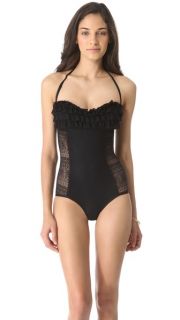 Juicy Couture Prima Donna Ruffle Maillot