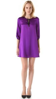 Juicy Couture Silk Keyhole Dress