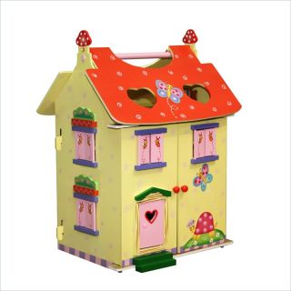 Teamson Design Magic Garden Room Carry Doll House   KYD 11132A
