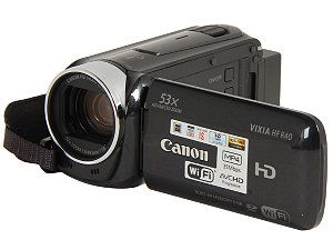 Canon VIXIA HF R40 (8153B001) Black 1/4.85" CMOS 3.0" 230K Touch LCD Full HD HDD/Flash Memory Camcorder