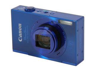Canon ELPH 520 HS 6174B001 Blue 10.1 MP 12X Optical Zoom 28mm Wide Angle Digital Camera HDTV Output
