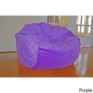 Cuddle Soft Minky 36 inch Washable Bean Bag Chair