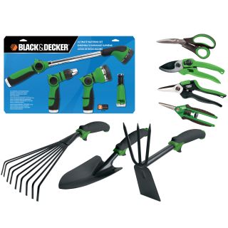 Black and Decker Home 8 piece Ultimate Garden Tool Kit