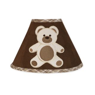 Sweet Jojo Designs Chocolate Teddy Bear Lamp Shade (ChocolatePrint Teddy bearDimensions 7 inches high x 10 inches bottom diameter x 4 inches top diameterMaterial 100 percent microsuedeLamp base is NOT includedThe digital images we display have the most