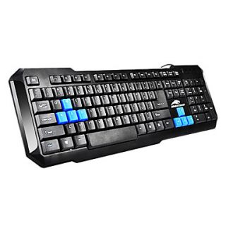 MK 710 Durable Waterproof Comfort QWERTY PS/2 Keyboard