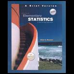 Elementary Statistics, Brief   Text Only