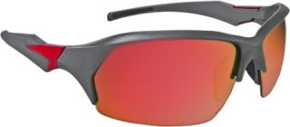 Mens Peppers Circuit Breaker   Chrome Silver/Red/Brown/Fire Red Sunglasses