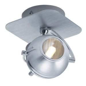 Eglo Sevo 1 Light Wall or Ceiling Brushed Aluminum Light DISCONTINUED 89327A
