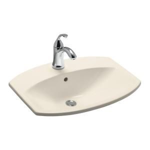 KOHLER Cimarron Self Rimming Bathroom Sink in Almond K 2351 1 47