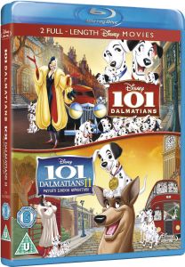 101 Dalmatians / 101 Dalmatians 2 Patchs London Adventure Blu ray