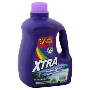 Xtra  Liquid Detergent, Tropical Passion 150 fl oz (1.17 gl) 4.43 lt