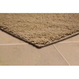 Garland Rug  Queen Cotton 22 in. x 60 in. Runner Washable Rug Natural