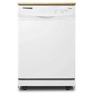Whirlpool  24 Portable Dishwasher w/ 1 Hour Wash   White ENERGY STAR