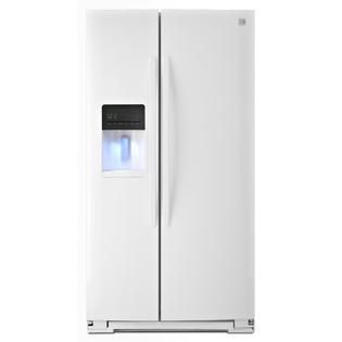 Kenmore  26.5 cu. ft. Side by Side Refrigerator   White ENERGY STAR®