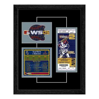 San Francisco Giants 2010 World Series Tickets To History Framed Print